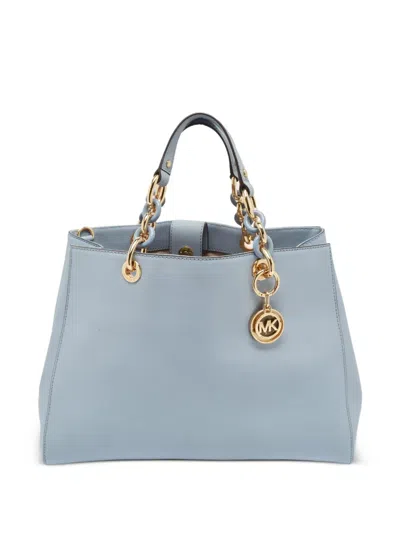 Pre-owned Michael Kors Vintage  Cynthia Leather Tote Bag