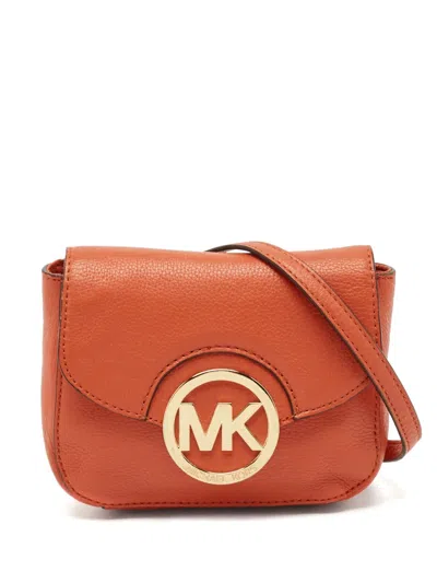 Pre-owned Michael Kors Vintage  Fulton Logo-plaque Cross Body Bag