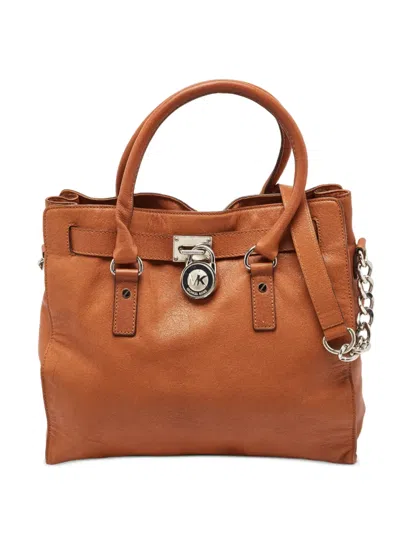 Pre-owned Michael Kors Vintage  Hamilton Leather Tote Bag