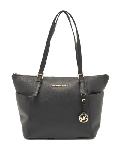 Pre-owned Michael Kors Vintage  Jet Set Leather Tote Bag