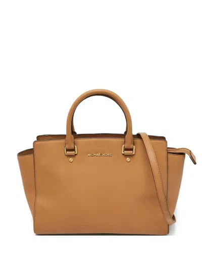 Pre-owned Michael Kors Vintage  Leather Tote Bag