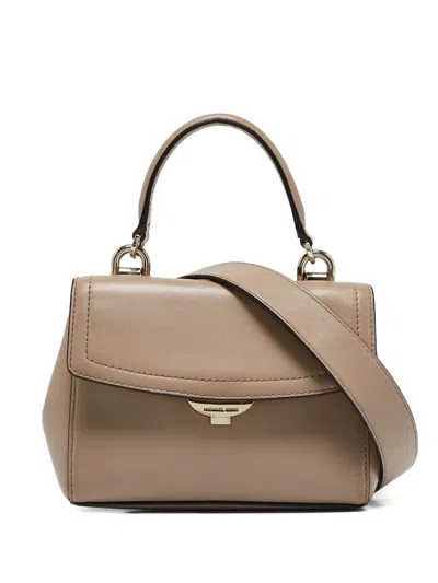 Pre-owned Michael Kors Vintage  Leather Tote Bag In Neutral