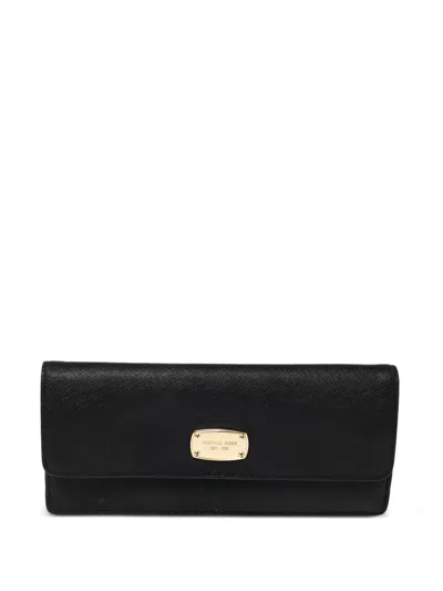 Pre-owned Michael Kors Vintage  Logo-plaque Wallet