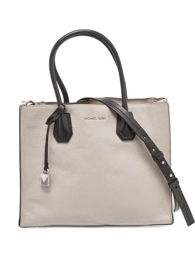 Pre-owned Michael Kors Vintage  Mercer Tote Bag In Neutral