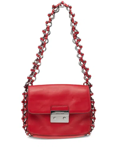 Pre-owned Michael Kors Vintage  Piper Leather Shoulder Bag