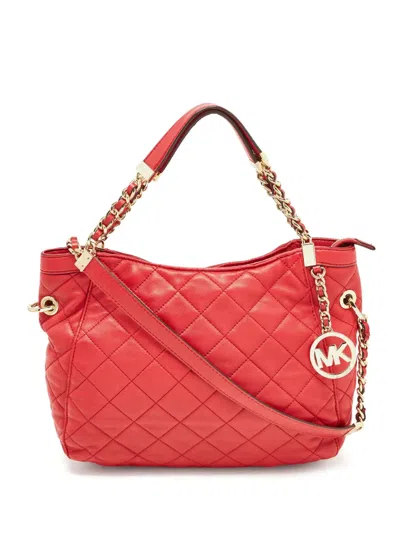 Pre-owned Michael Kors Vintage  Quilted Leather Tote Bag