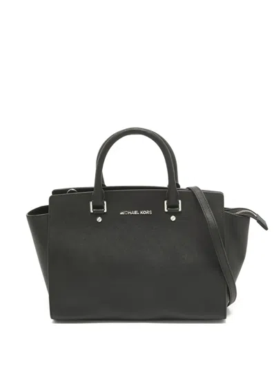 Pre-owned Michael Kors Vintage  Selma Leather Tote Bag