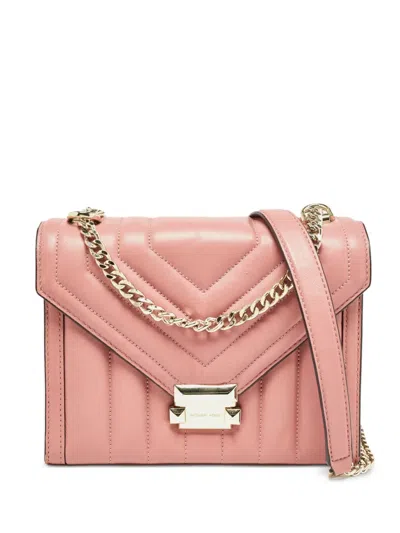 Pre-owned Michael Kors Vintage  Small Whitney Shoulder Bag In Pink