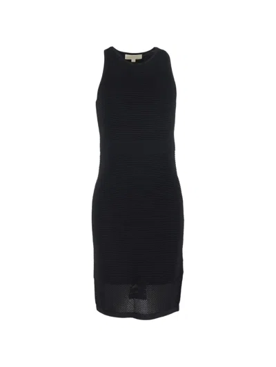 Pre-owned Michael Kors Vintage Sleeveless Mini Dress In Black