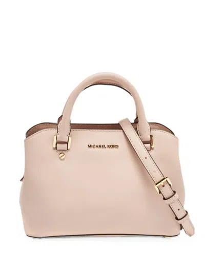 Pre-owned Michael Kors Vintage Small Idina Satchel Bag In Pink