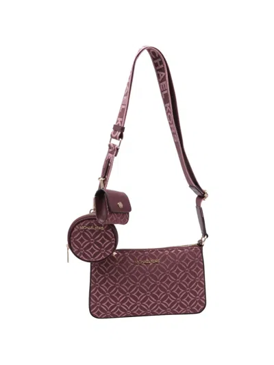 Pre-owned Michael Kors Vintage Smallm Jet Set Crossbody Bag In Red