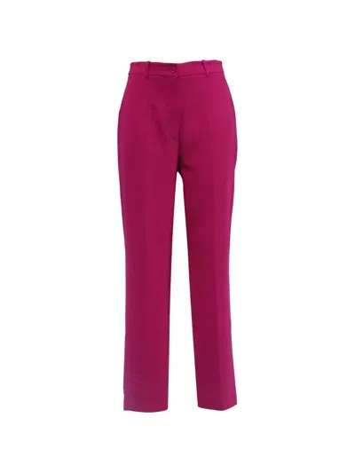 Pre-owned Michael Kors Vintage Straight-leg Trousers In Pink