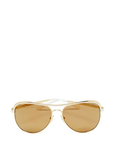 Pre-owned Michael Kors Vintage Viviana Sunglasses In Silver