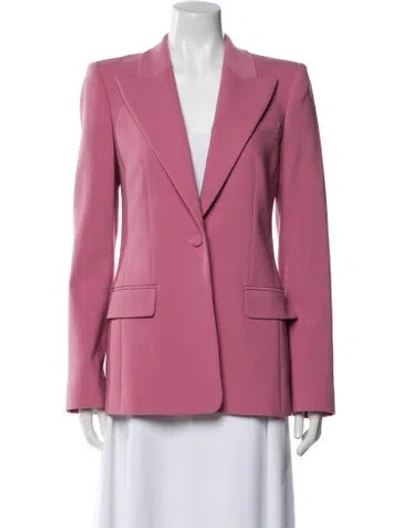 Pre-owned Michael Kors Virgin Wool Blazer W/ Tags In Pink