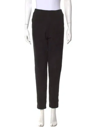 Pre-owned Michael Kors Virgin Wool Skinny Leg Pants In Gray