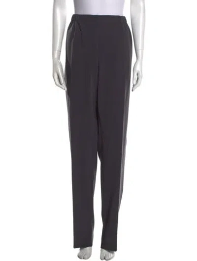 Pre-owned Michael Kors Virgin Wool Straight Leg Pants W/ Tags In Gray