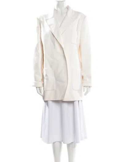 Pre-owned Michael Kors Virgin Wool Vest In Neutral