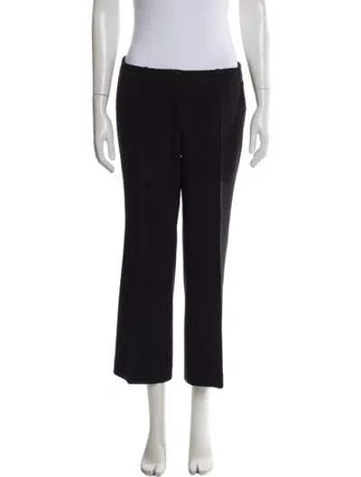 Pre-owned Michael Kors Virgin Wool Wide Leg Pants In Gray