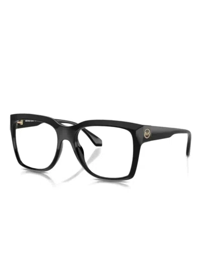 Michael Kors Vista Rectangle-frame Glasses In Black