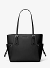 Michael Kors Voyager Large Saffiano Leather Tote Bag In Black