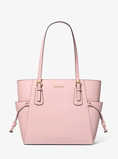 Michael Kors Voyager Large Saffiano Leather Tote Bag In Pink