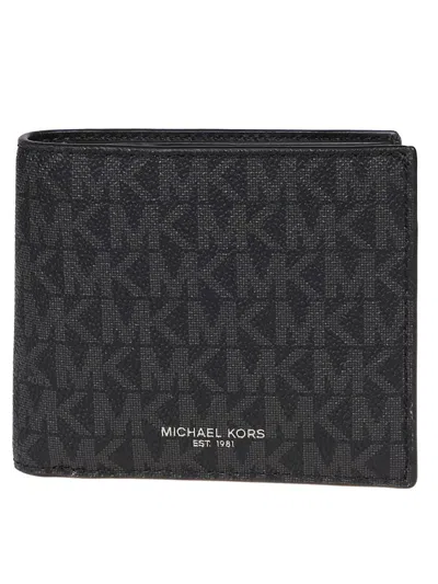 Michael Kors Greyson Wallet In Black
