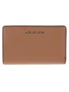 Michael Kors Empire Buttoned Wallet In Brown