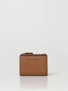 Michael Kors Wallet  Woman Color Leather In Leather