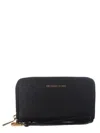 Michael Kors Wallet "jet Set Lj Flat" In Black