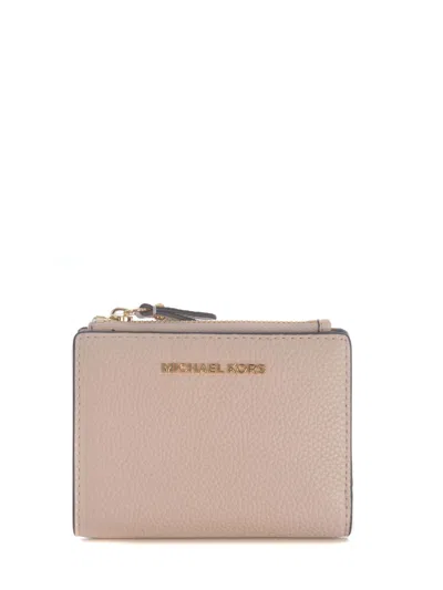 Michael Kors Wallet  Bilford Made Of Leather In Rosa
