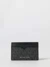 Michael Kors Hudson Credit Card Holder In Black