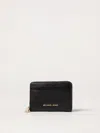 Michael Kors Jet Set Card Holder In Black