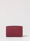 Michael Kors Wallet  Woman Color Burgundy In Burgundy