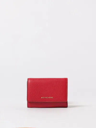 Michael Kors Wallet  Woman Color Crimson In Red
