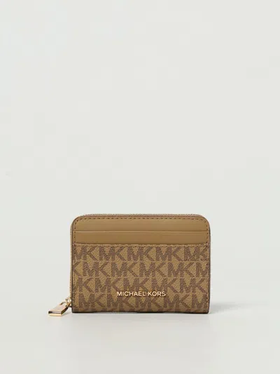 Michael Kors Portafoglio  Donna Colore Tortora In Gray