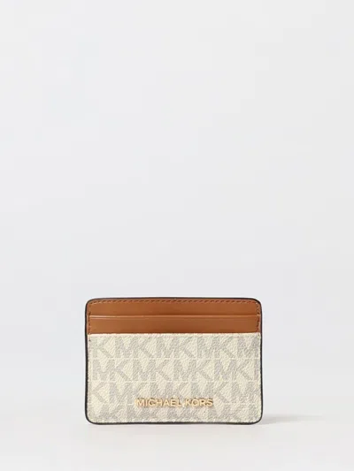 MICHAEL KORS WALLET MICHAEL KORS WOMAN COLOR IVORY,H64546044