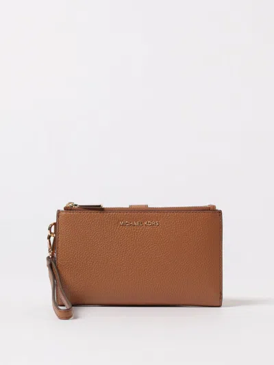 Michael Kors Wallet  Woman Color Leather In Brown