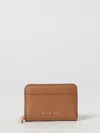 Michael Kors Wallet  Woman Color Leather In Brown