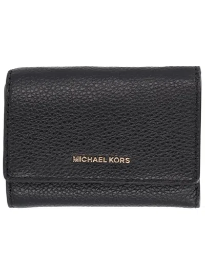 Michael Kors Wallet With Logo In Black