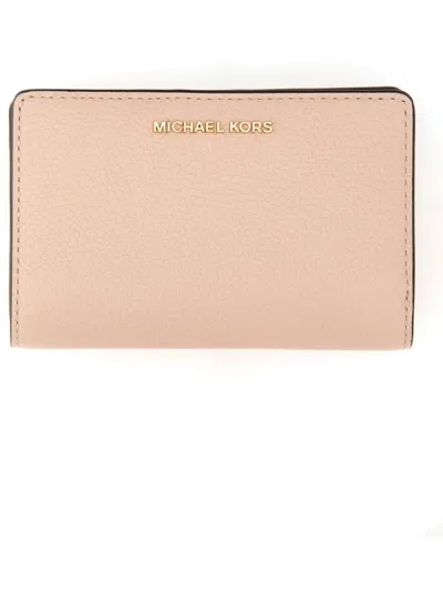 Michael Kors Wallet With Logo In Pink