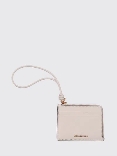 Michael Kors Wallet  Woman Color White In Neutral