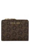 Michael Kors Canvas Empire Wallet Foldable Design