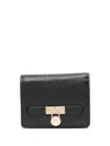 Michael Kors Hamilton Wallet In Black