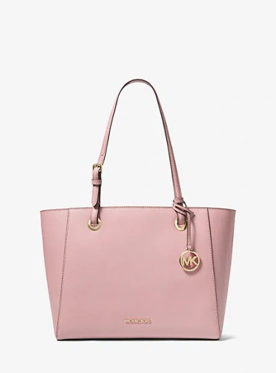 Michael Kors Walsh Medium Saffiano Leather Tote Bag In Pink