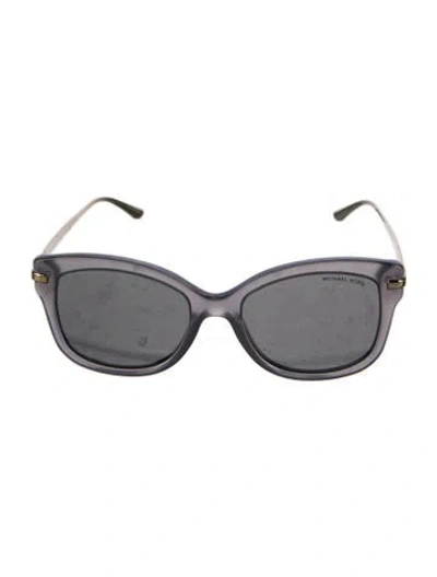 Pre-owned Michael Kors Wayfarer Tinted Sunglasses In Multi