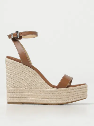 Michael Kors Wedge Shoes  Woman In Beige