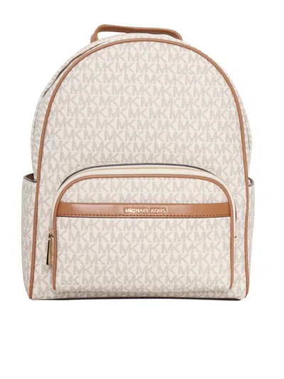 MICHAEL KORS WHITE BACKPACK WITH LOGO