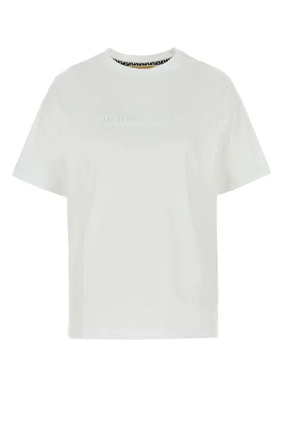 MICHAEL KORS WHITE COTTON T-SHIRT