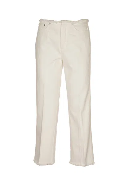 Michael Kors White Jeans In Optic White