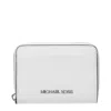 Michael Kors White Leather Cardholders In White